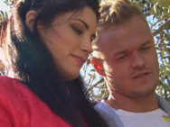 Влада и Коля в саду