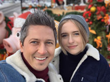 Александр Педан переписывается с дочерью в Instagram