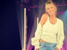 Абсолютно гола: 46-річна Гайді Клум засмагає біля басейну (ФОТО)