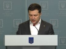 Брифинг Президента Украины Владимира Зеленского по ситуации в Украине.