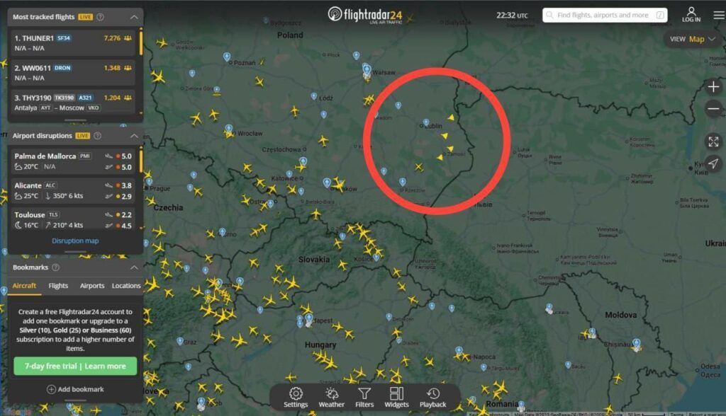 Шахеды в Польше 10 сентября: что известно о ночной русской атаке дронов