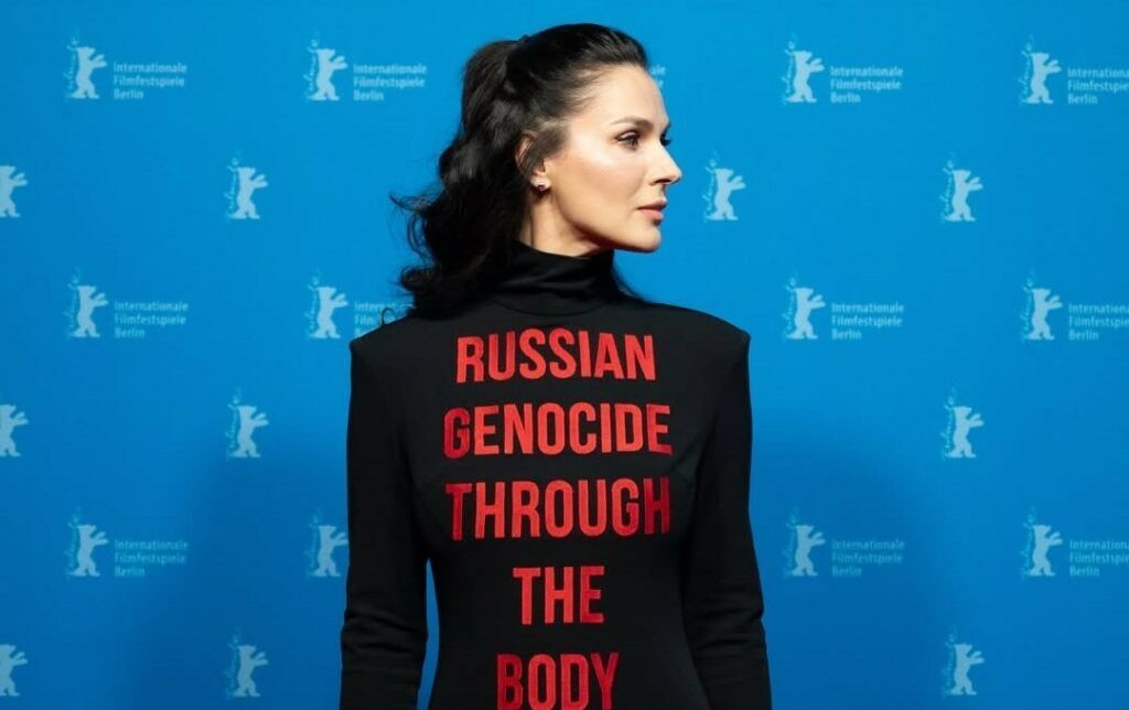 Маша Єфросиніна на Berlinale закликала покарати рф за воєнні злочини